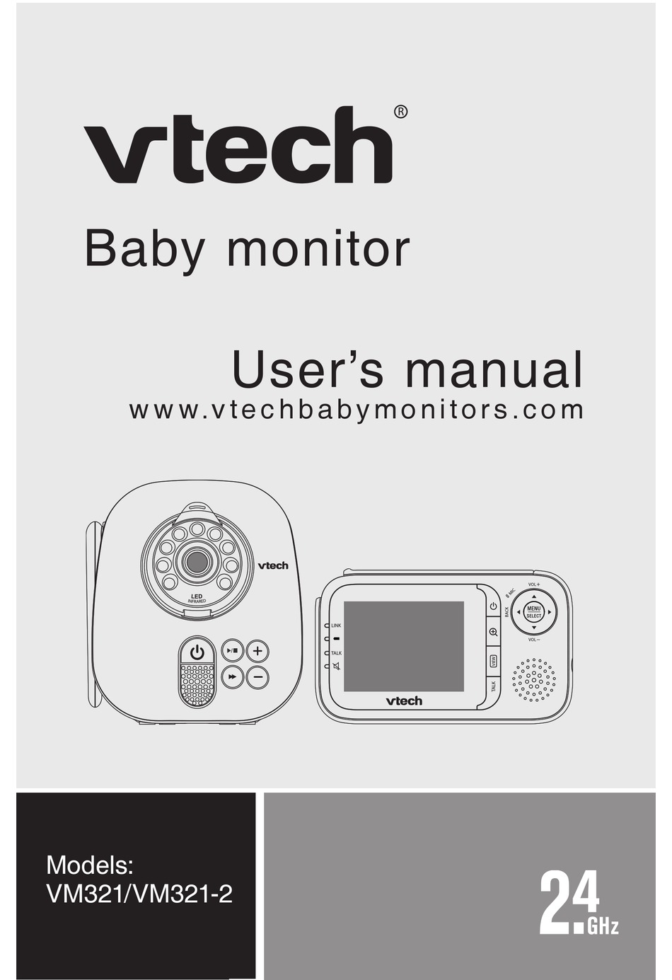 Vtech Vm321 User Manual Pdf Download Manualslib