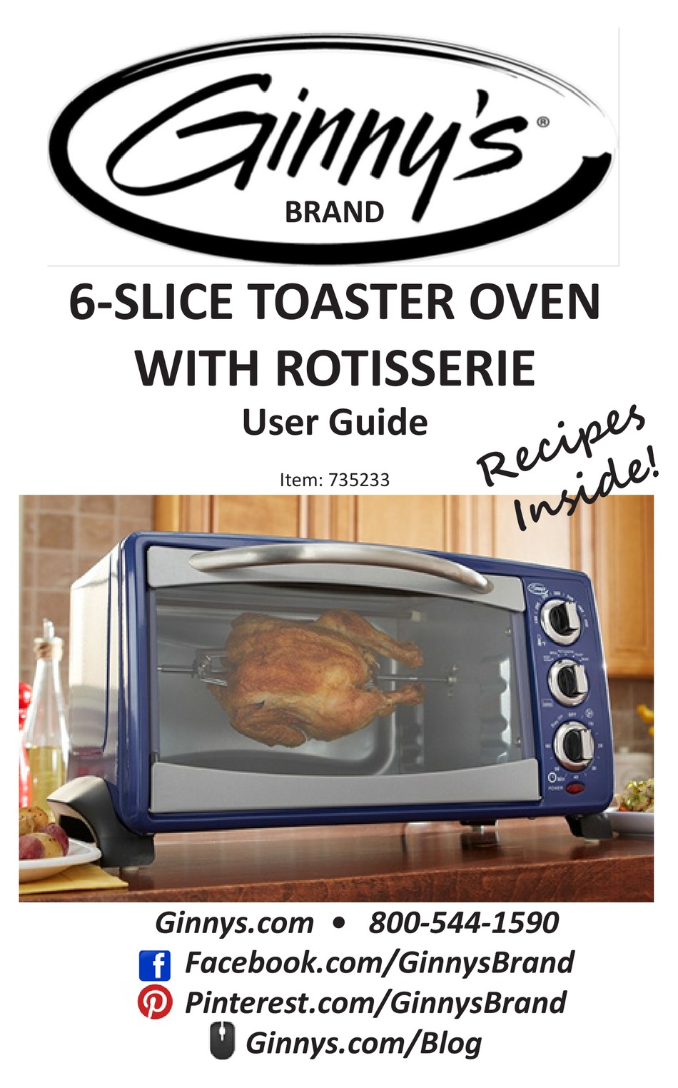 Ginny's Essential 2-Slice Toaster