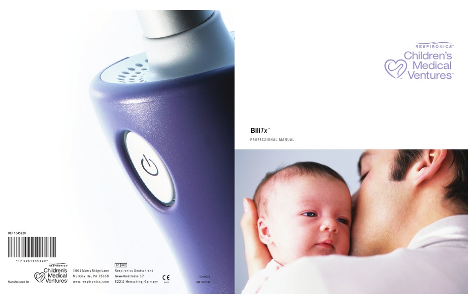 RESPIRONICS BILITX MANUAL Pdf Download | ManualsLib