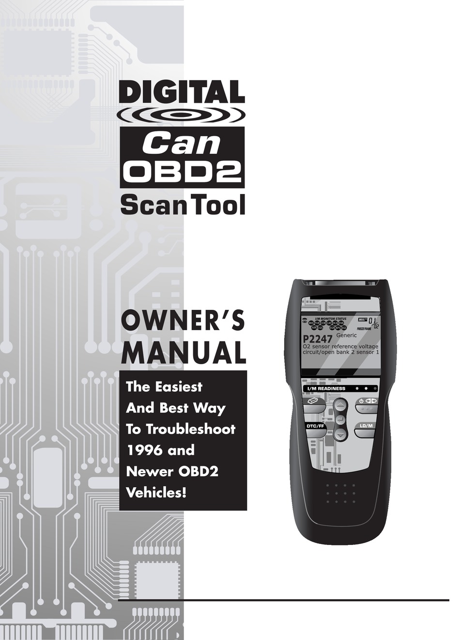 INNOVA ELECTRONICS CAN OBD2 OWNER