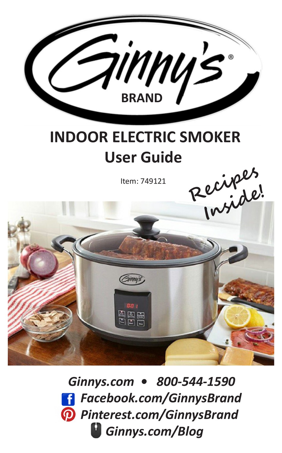 User manual Presto Indoor Electric Smoker 06013 (English - 10 pages)