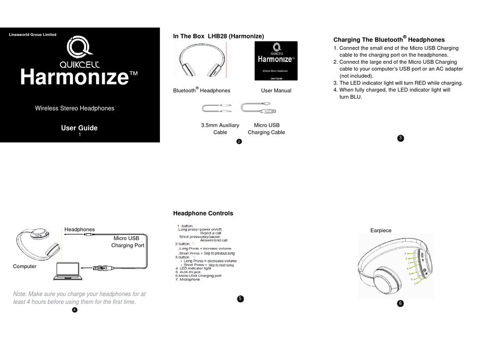 QUIKCELL HARMONIZE USER MANUAL Pdf Download ManualsLib