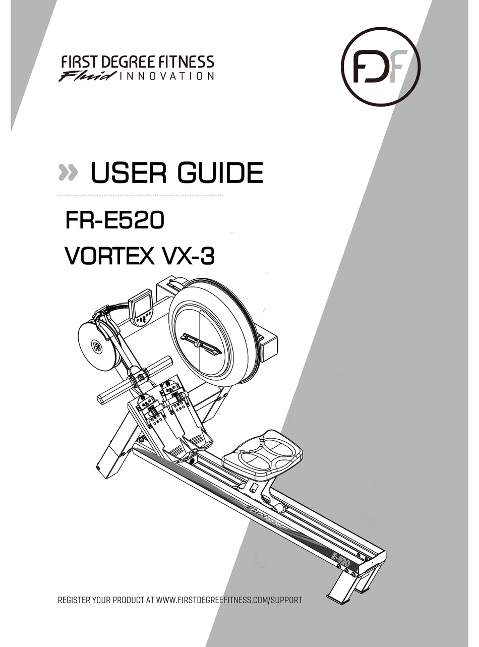 FIRST DEGREE FITNESS FR-E520 USER MANUAL Pdf Download | ManualsLib