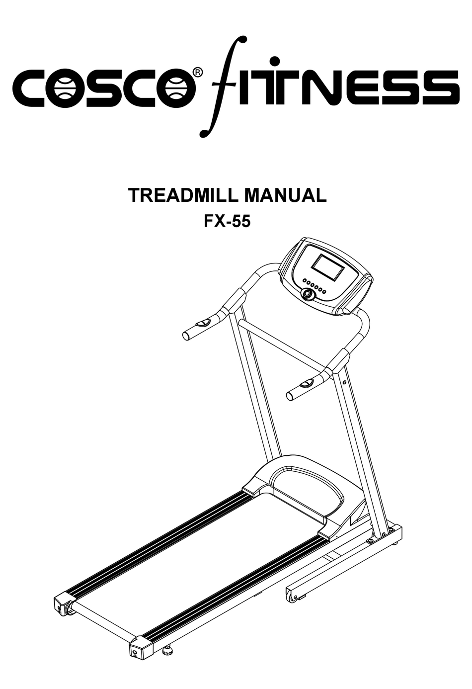 COSCO FITNESS FX 55 MANUAL Pdf Download ManualsLib