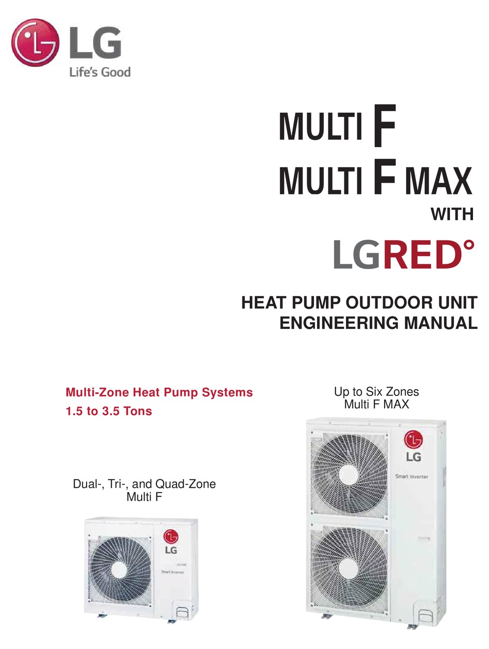 Air Conditioner Technical Solution (Lats) - LG MULTI F Engineering Manual  [Page 5] | ManualsLib