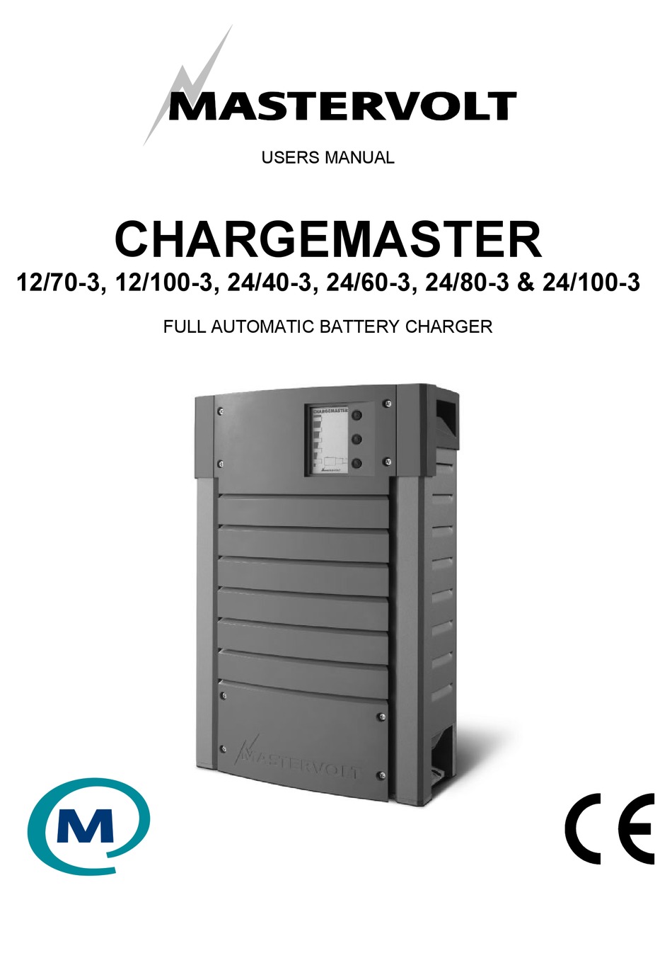 Mastervolt Chargemaster 12 70 3 User Manual Pdf Download Manualslib