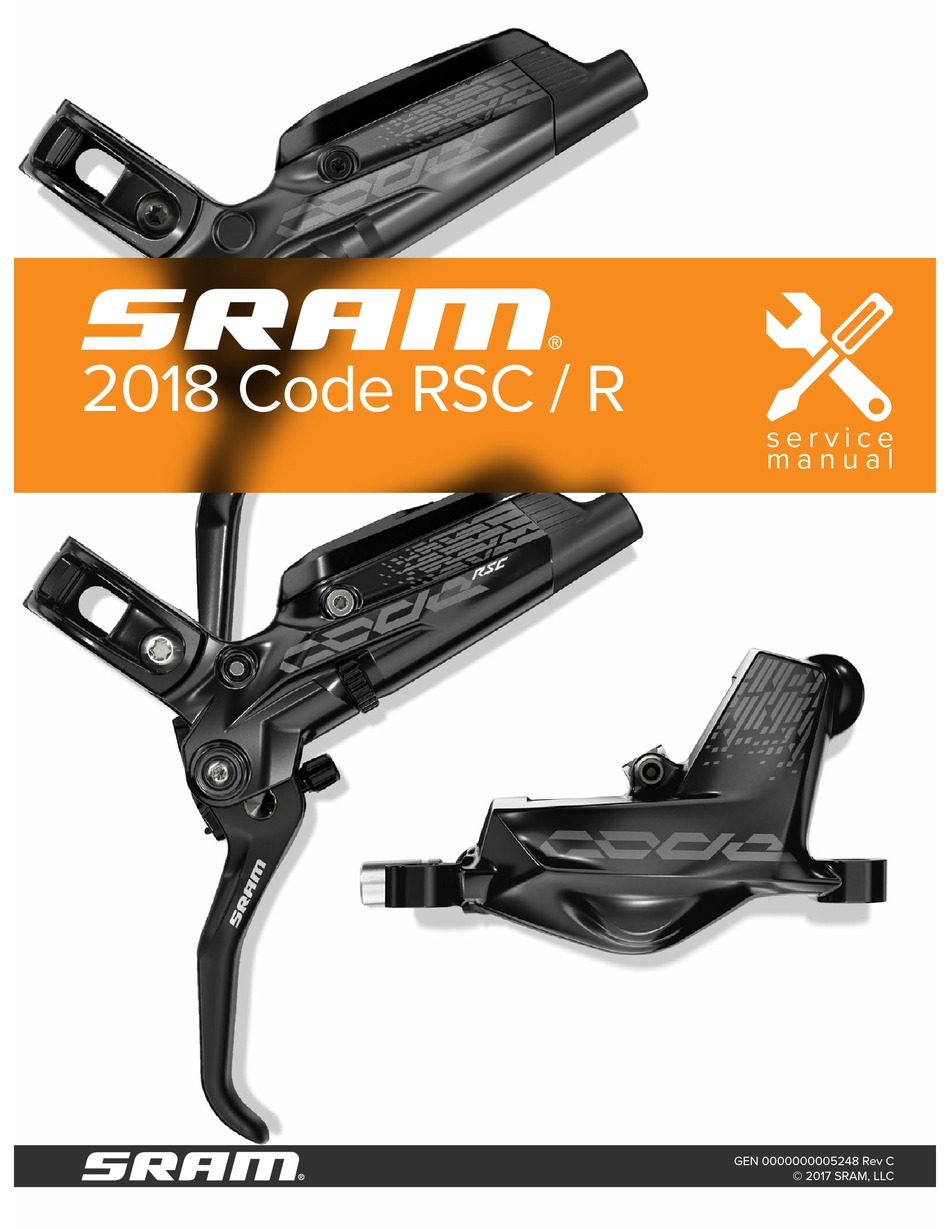 SRAM CODE RSC 2018 SERVICE MANUAL Pdf Download ManualsLib