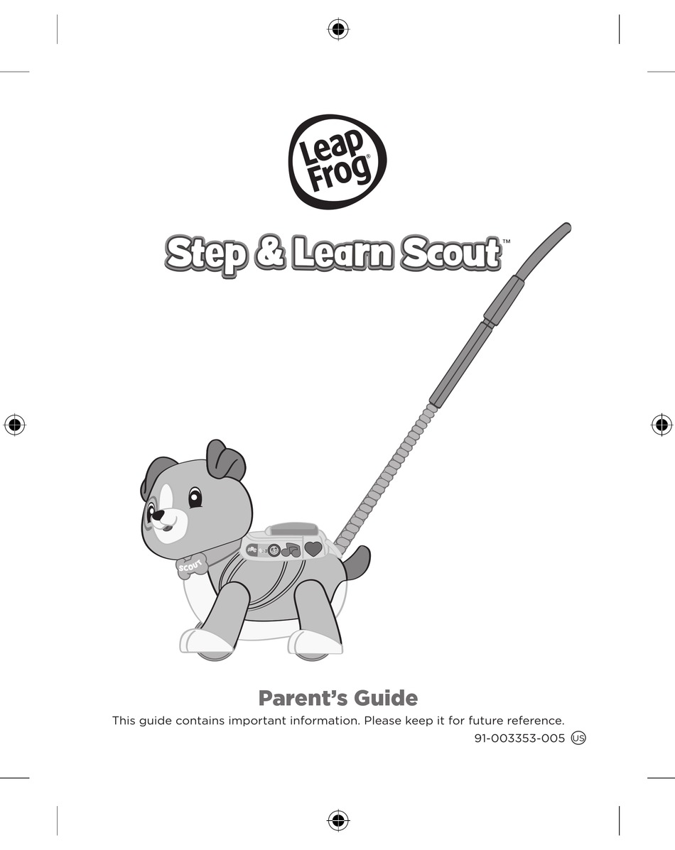 leapfrog step and learn scout no sound