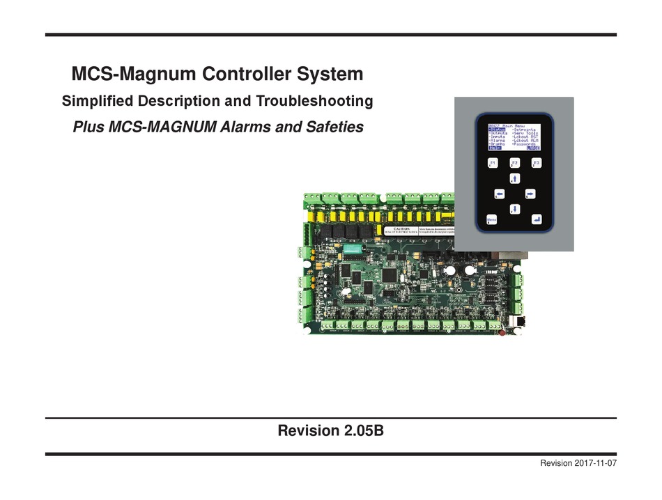 MCS -MAGNUM TROUBLESHOOTING MANUAL Pdf Download | ManualsLib