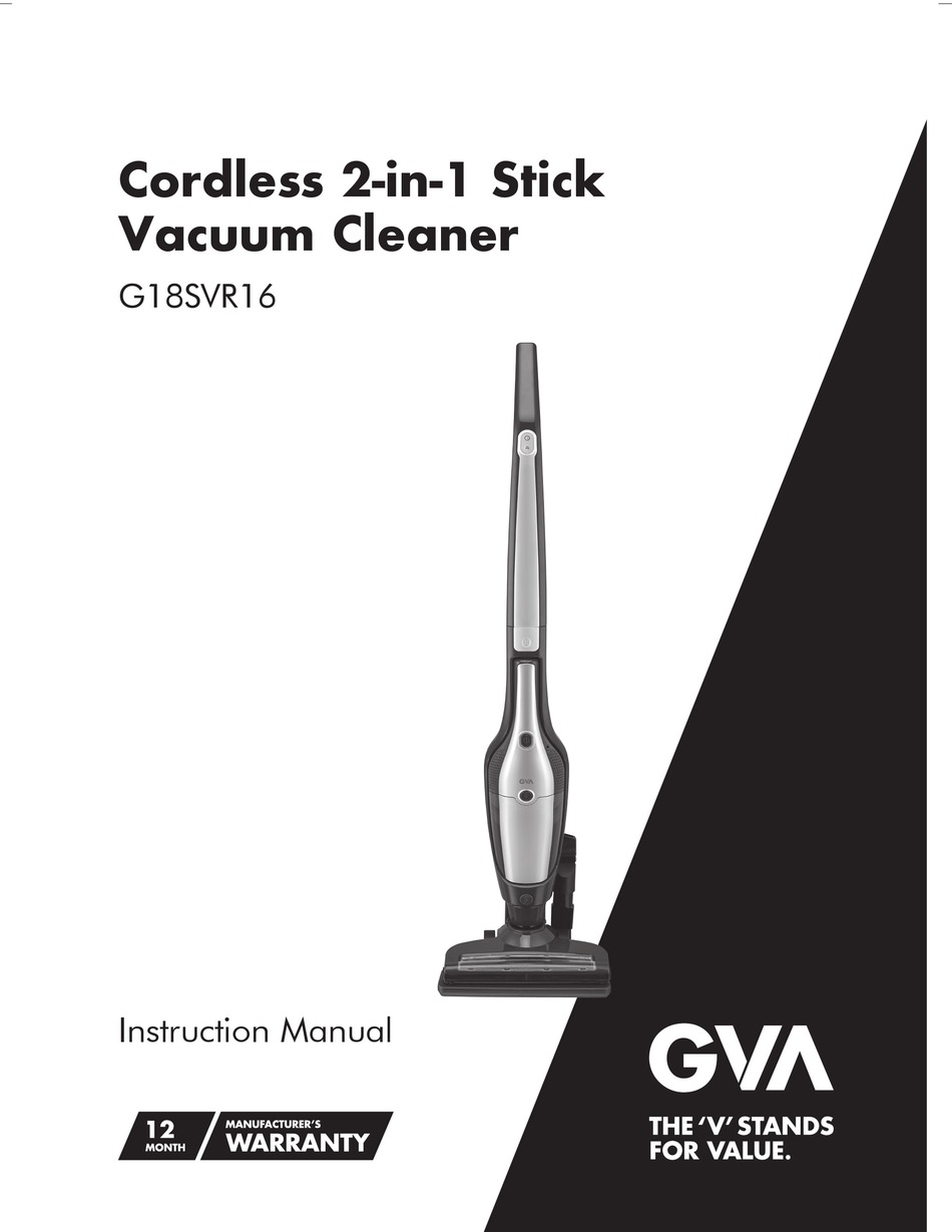 GVA G18SVR16 INSTRUCTION MANUAL Pdf Download ManualsLib
