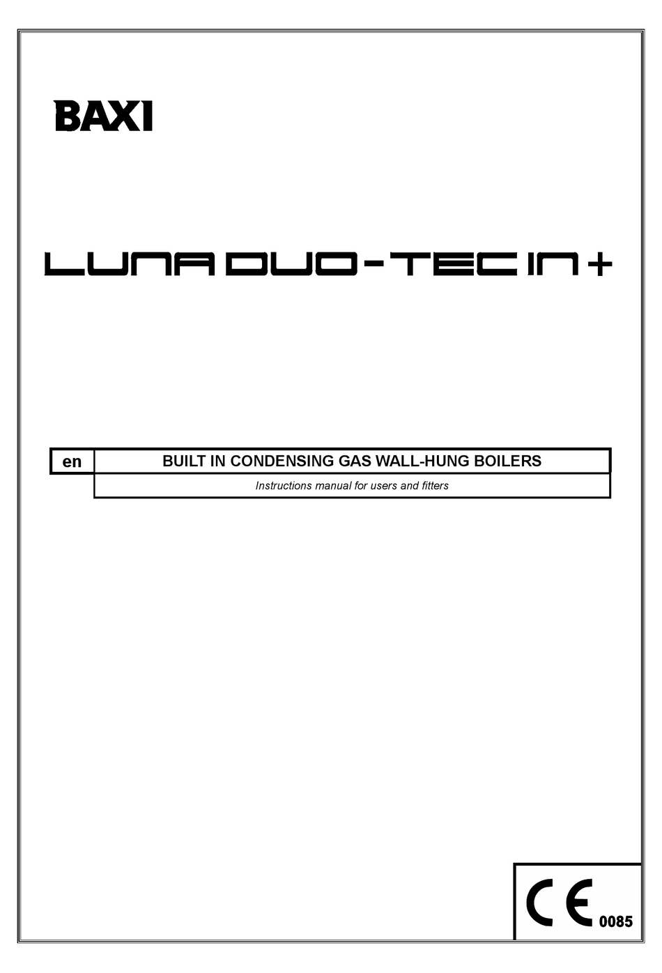 BAXI LUNA DUO-TEC IN+ INSTRUCTION MANUAL FOR USERS AND FITTERS Pdf Download | ManualsLib | Baxi Luna 3 Piping Diagram | | ManualsLib