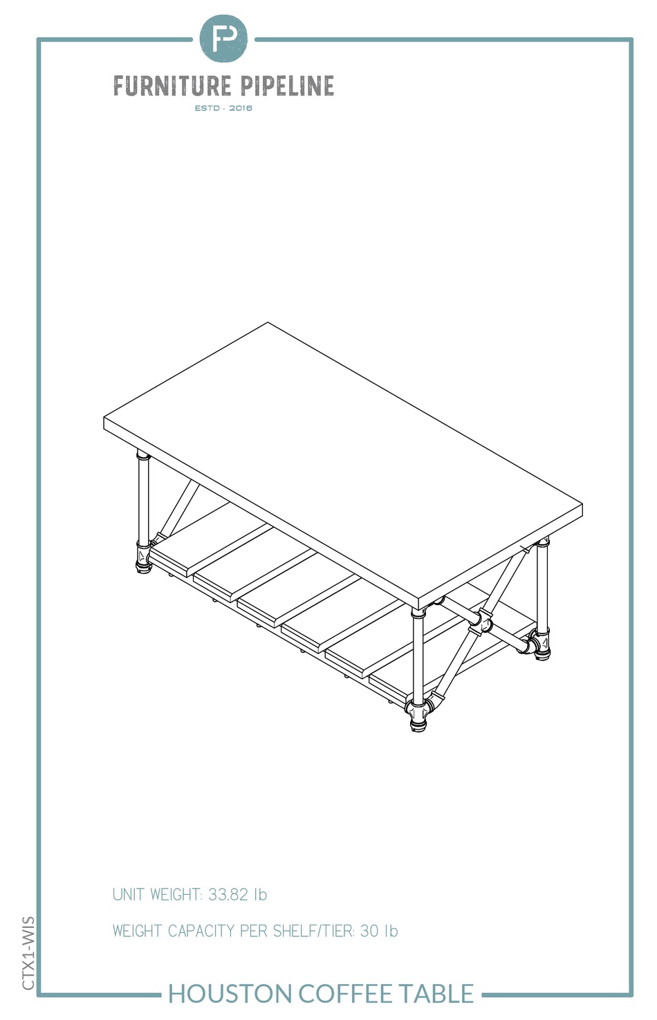 FURNITURE PIPELINE CTX1WIS MANUAL Pdf Download ManualsLib