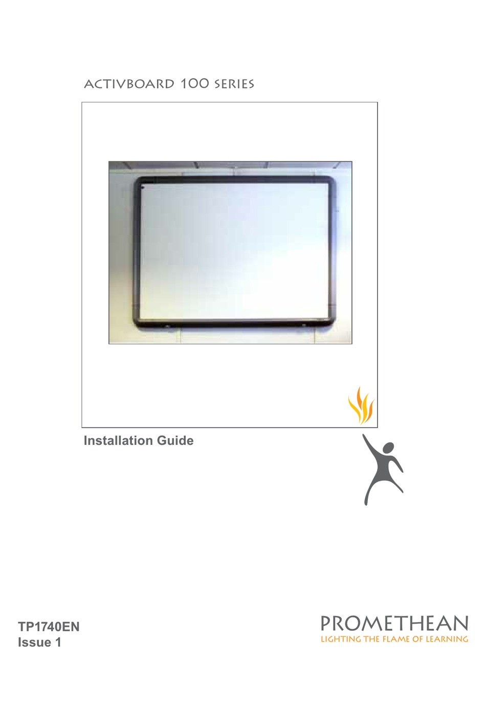 PROMETHEAN ACTIVBOARD 100 SERIES INSTALLATION MANUAL Pdf Download 