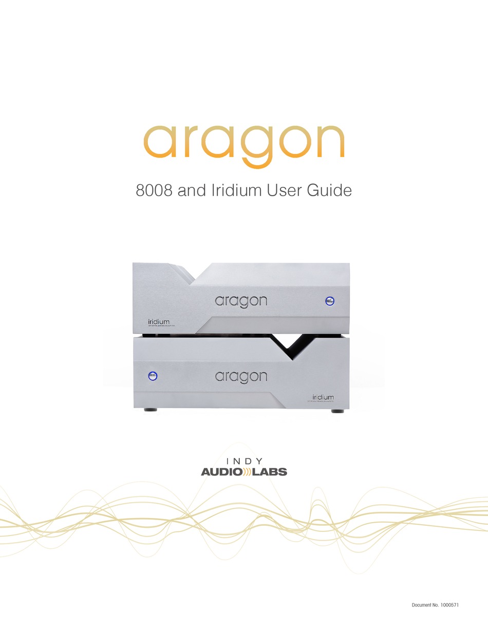 ARAGON 8008 USER MANUAL Pdf Download | ManualsLib
