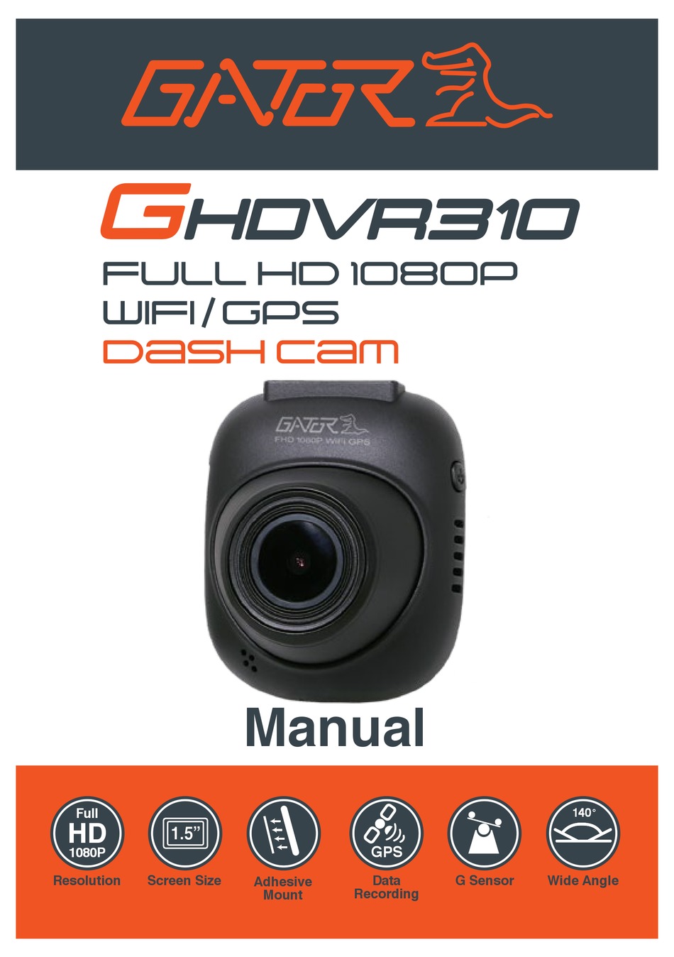 gator dash cam mounting bracket