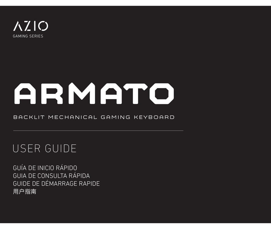 AZIO MGK-ARMATO-01 USER MANUAL Pdf Download | ManualsLib