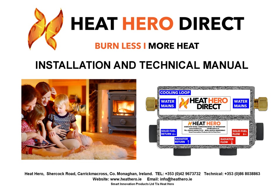 Water Cylinder Indirect Gravity Central Heating System Heat Hero