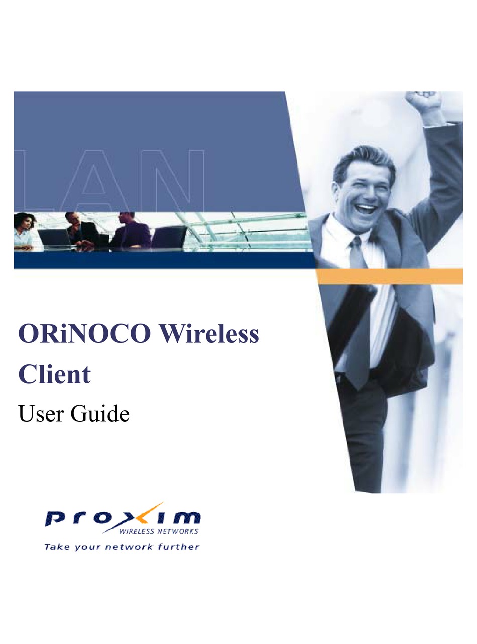 Proxim Orinoco Series User Manual Pdf Download Manualslib