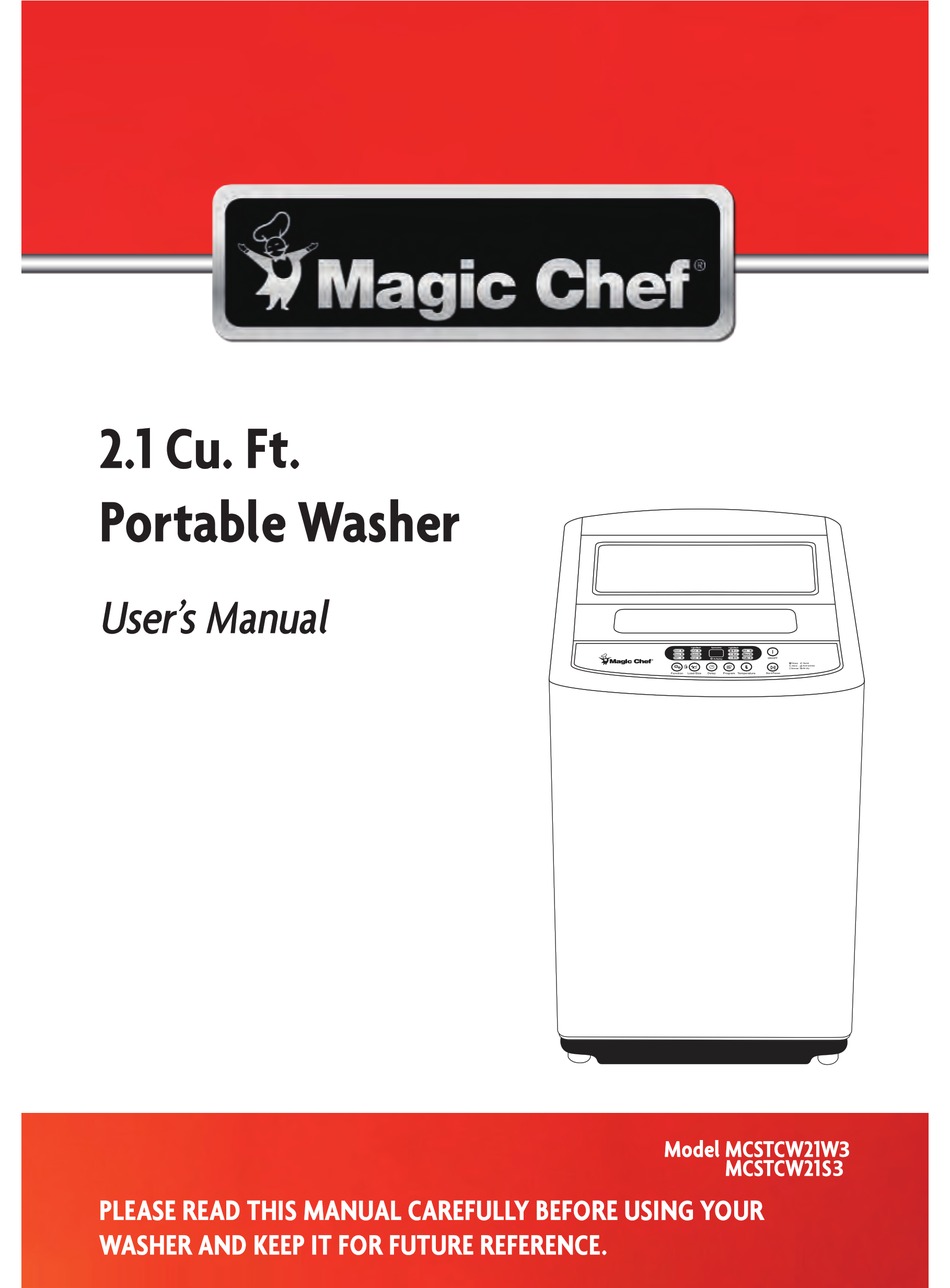 Magic Chef Mcstcw21w3 User Manual Pdf Download Manualslib