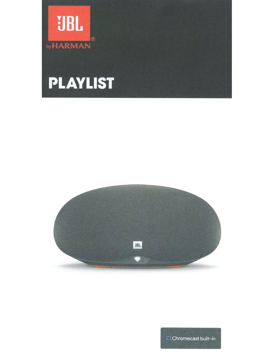 JBL PLAYLIST QUICK START MANUAL Pdf Download | ManualsLib