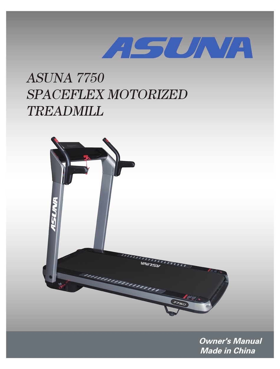 asuna 7750 treadmill