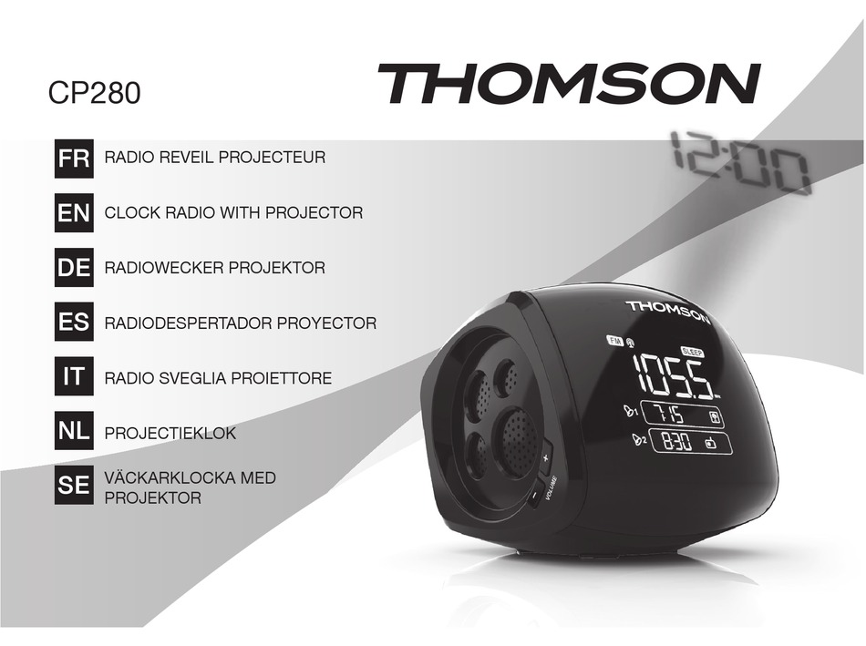 Thomson CP284 Radio Despertador