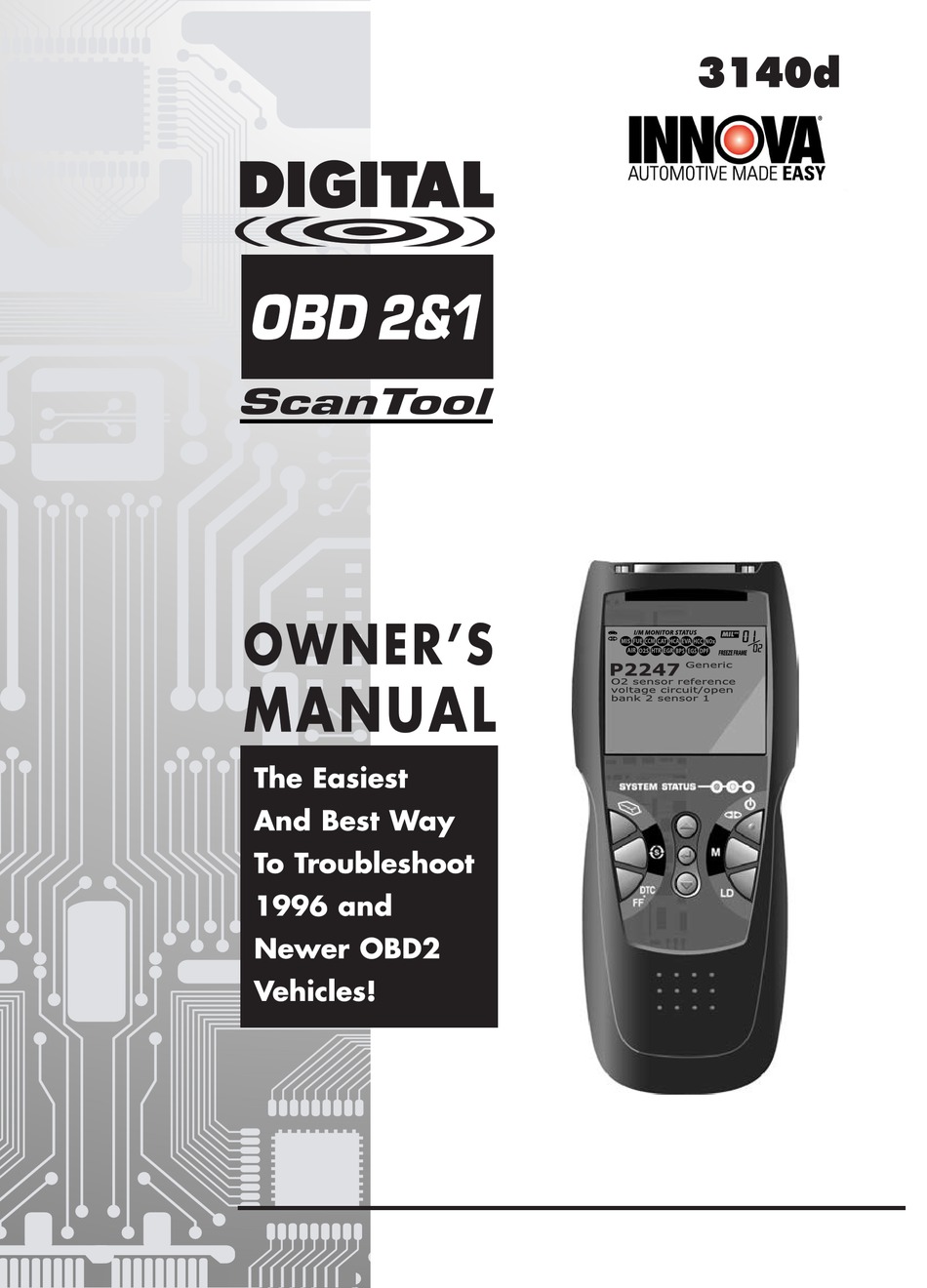 INNOVA OBD2 OWNER'S MANUAL Pdf Download | ManualsLib