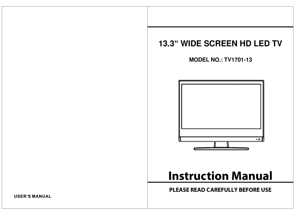 AXESS TV1701-13 INSTRUCTION MANUAL Pdf Download | ManualsLib