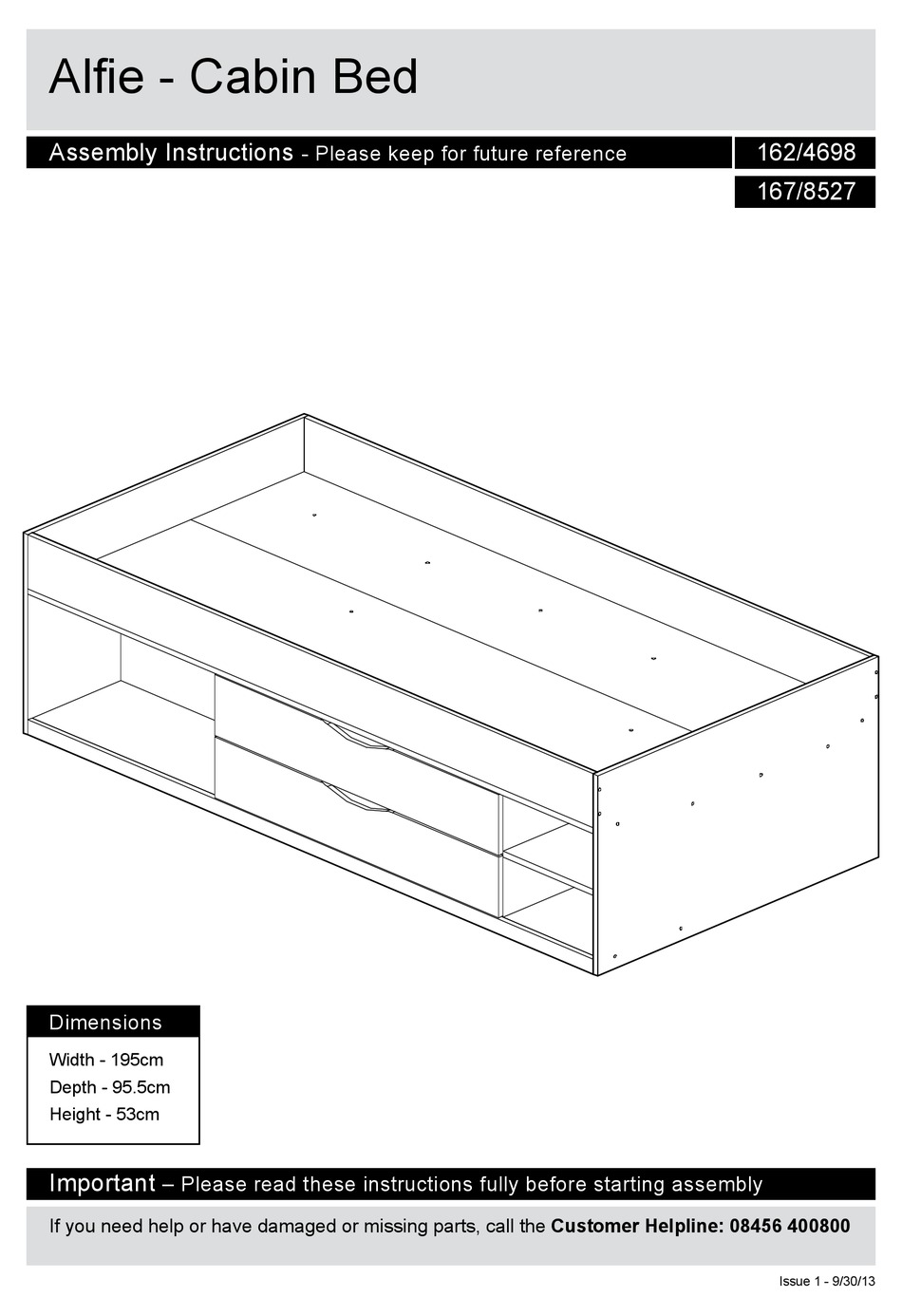 Argos freddie store cabin bed