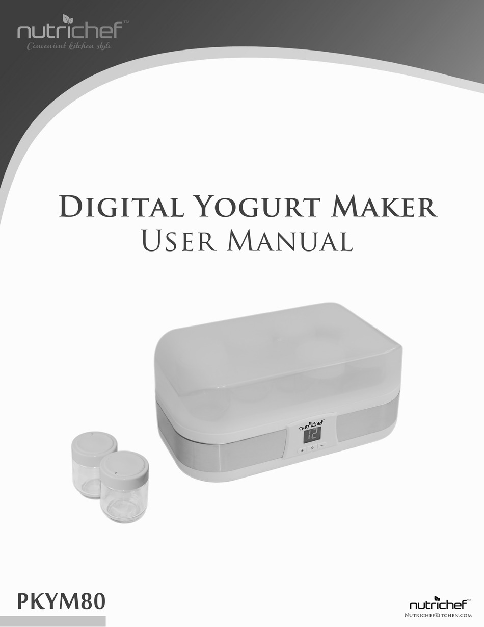 Nutrichef yogurt clearance maker