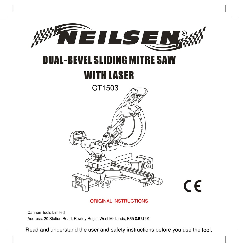 NEILSEN CT1503 ORIGINAL INSTRUCTIONS MANUAL Pdf Download ManualsLib