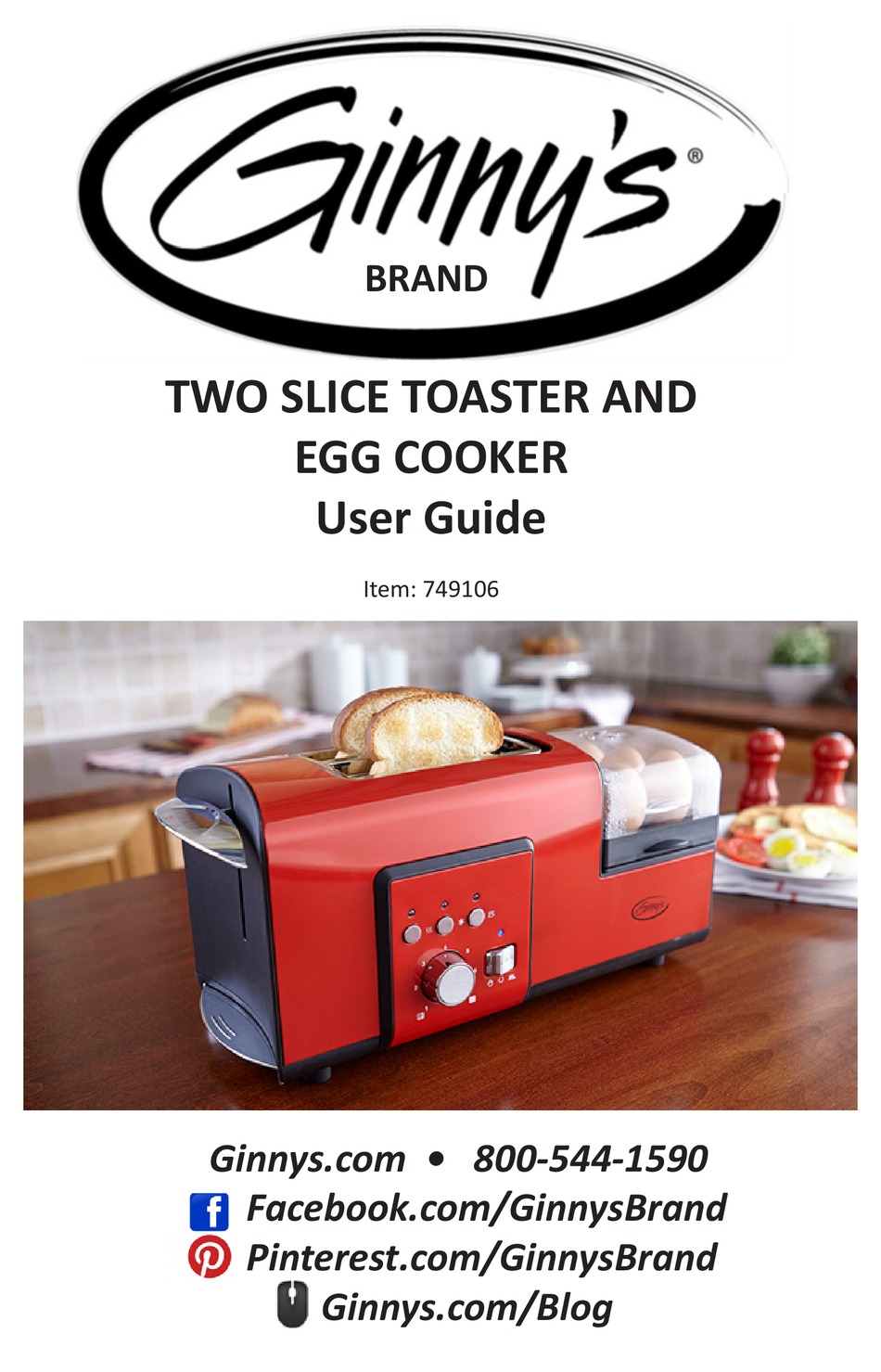 GINNYS 749106 INSTRUCTIONS MANUAL Pdf Download ManualsLib