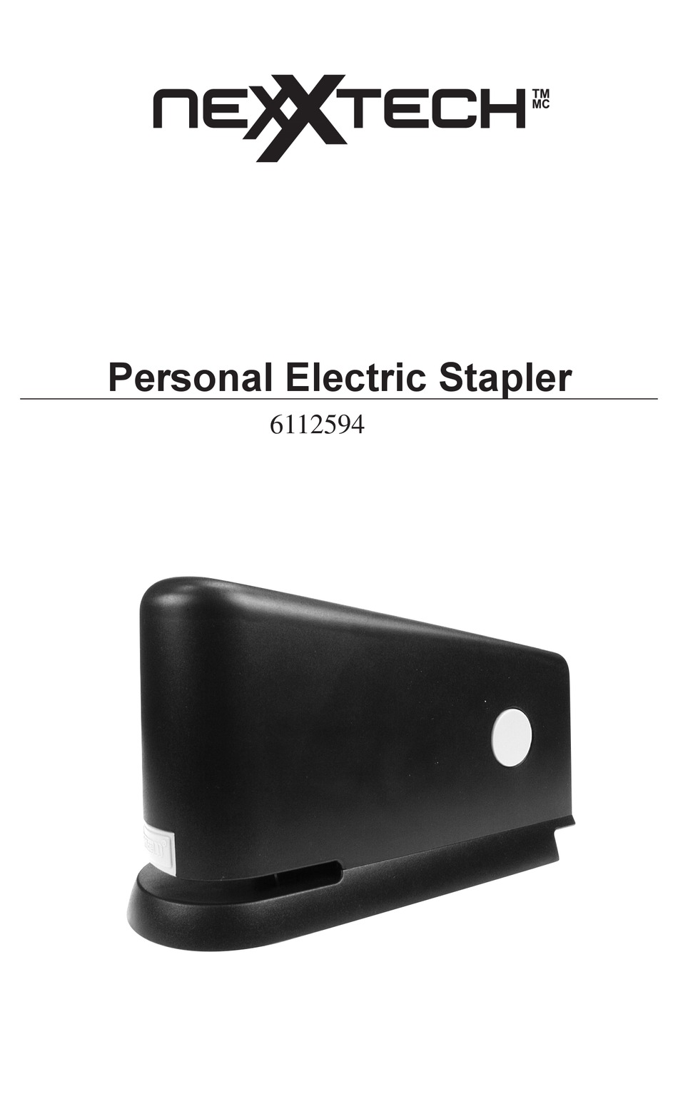 NEXXTECH 6112594 MANUAL Pdf Download ManualsLib