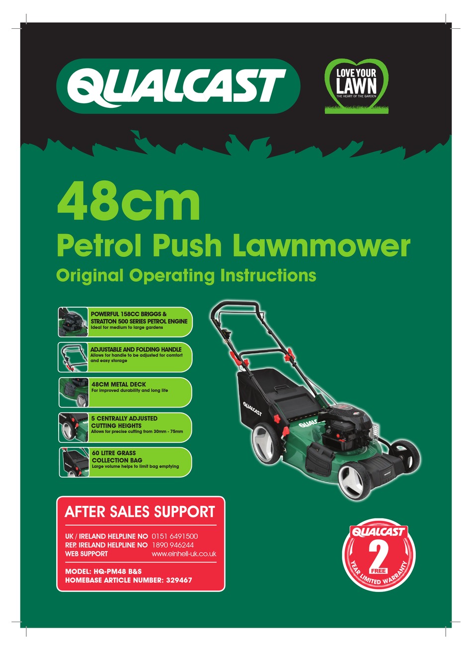 qualcast mulching plug