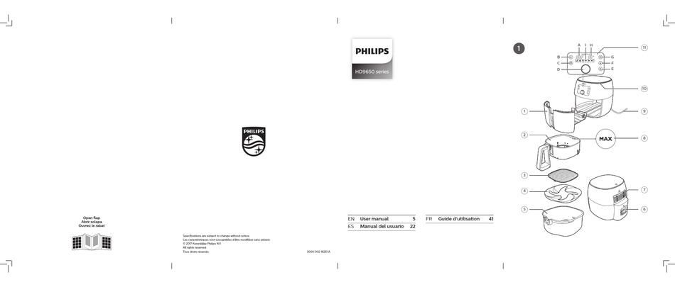 Philips Airfryer Instruction Manual