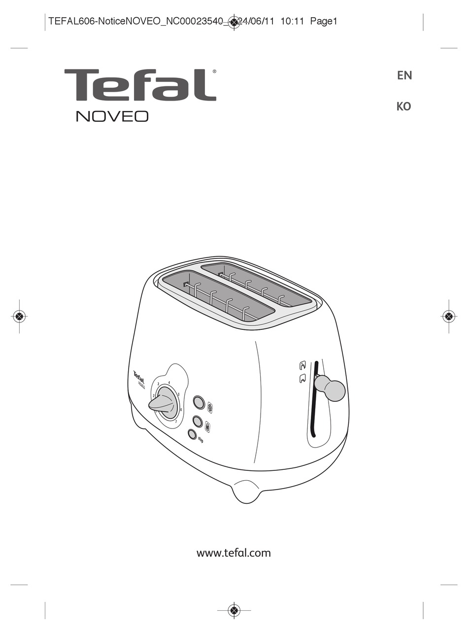 TEFAL NOVEO MANUAL Pdf Download ManualsLib