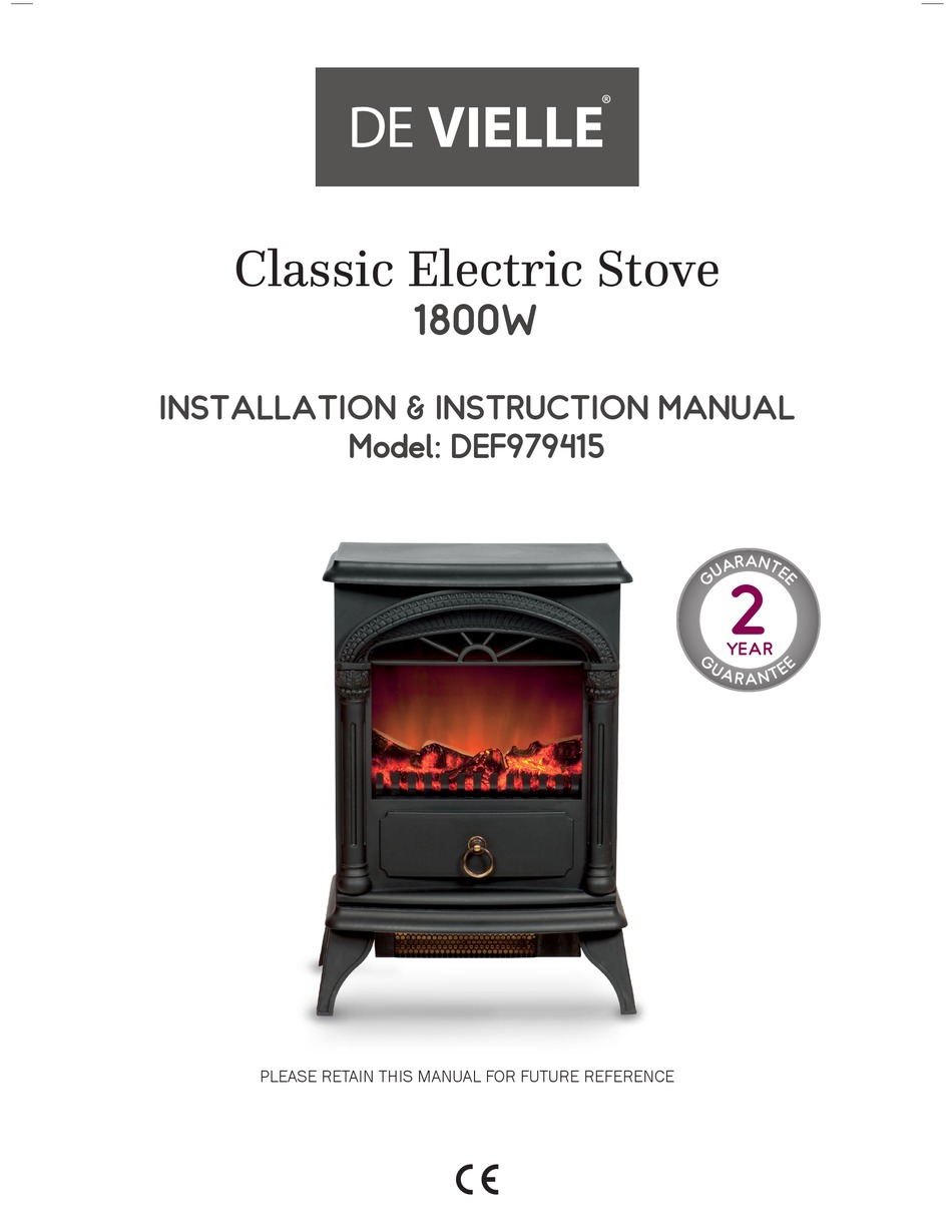 DE VIELLE DEF979415 INSTALLATION INSTRUCTIONS MANUAL Pdf Download |  ManualsLib