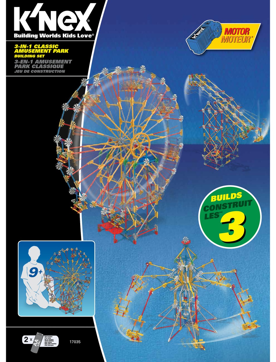 knex 3 in 1 amusement park