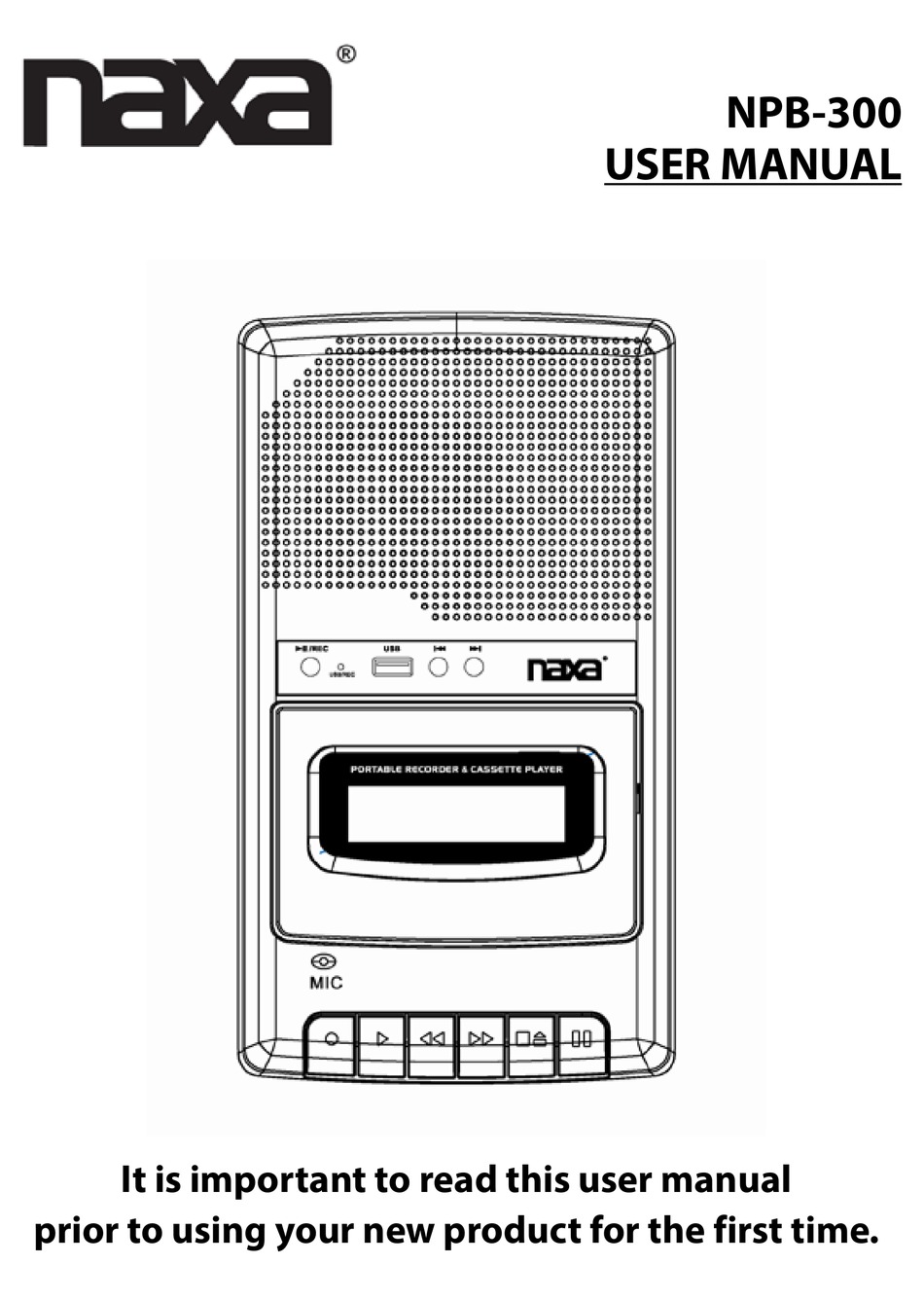 naxa cassette to mp3 converter