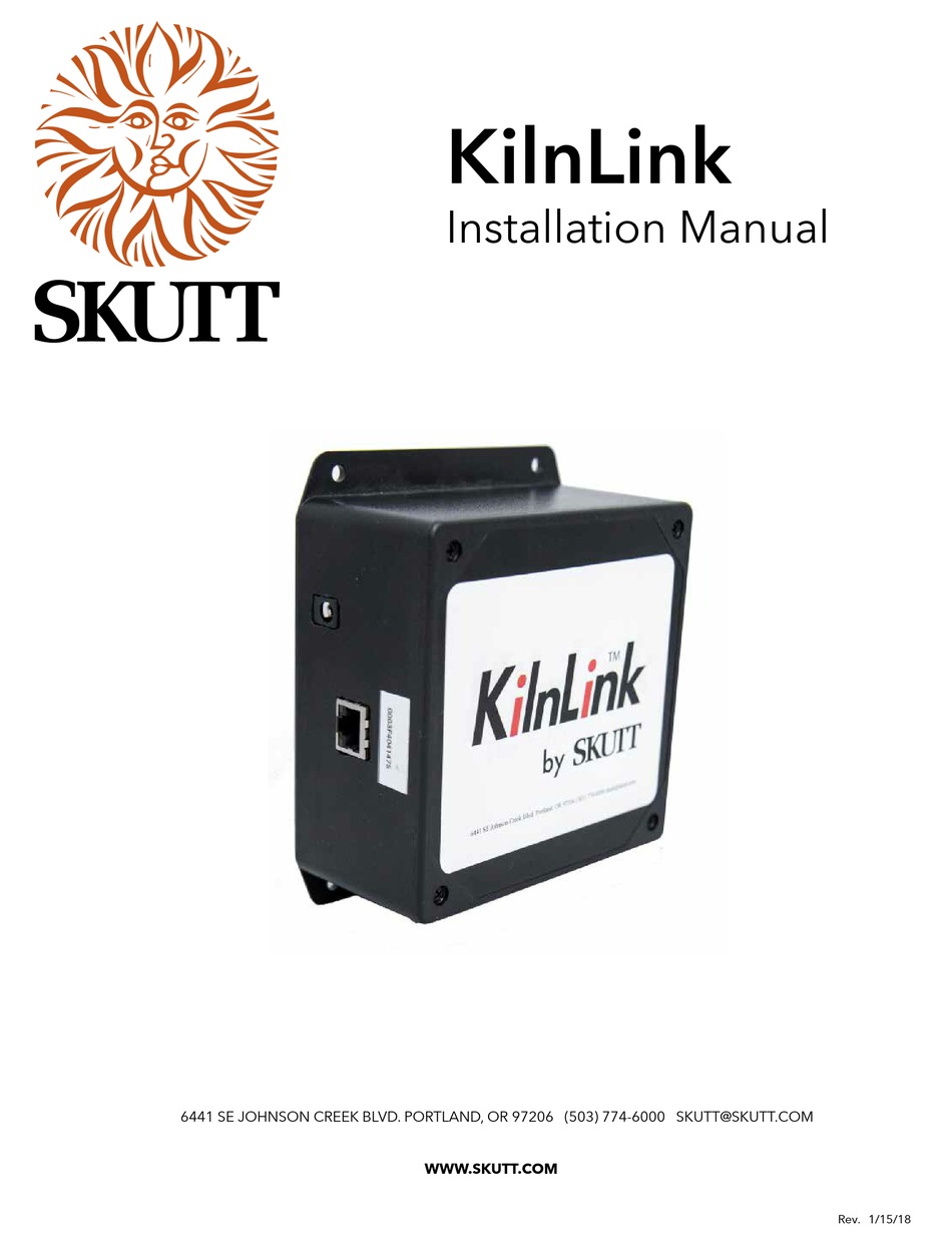 SKUTT KILNLINK INSTALLATION MANUAL Pdf Download ManualsLib