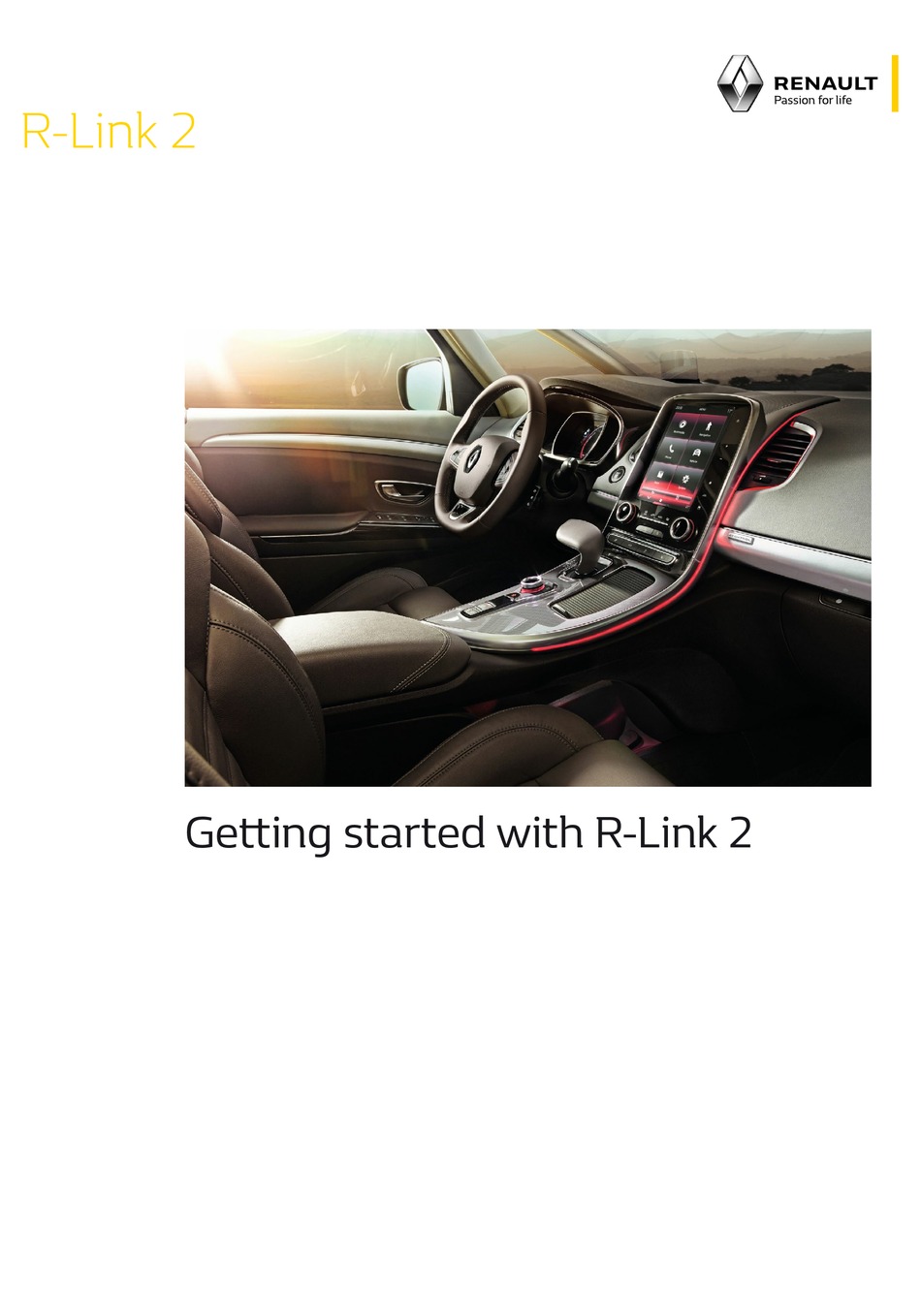 renault scenic r link 2 update