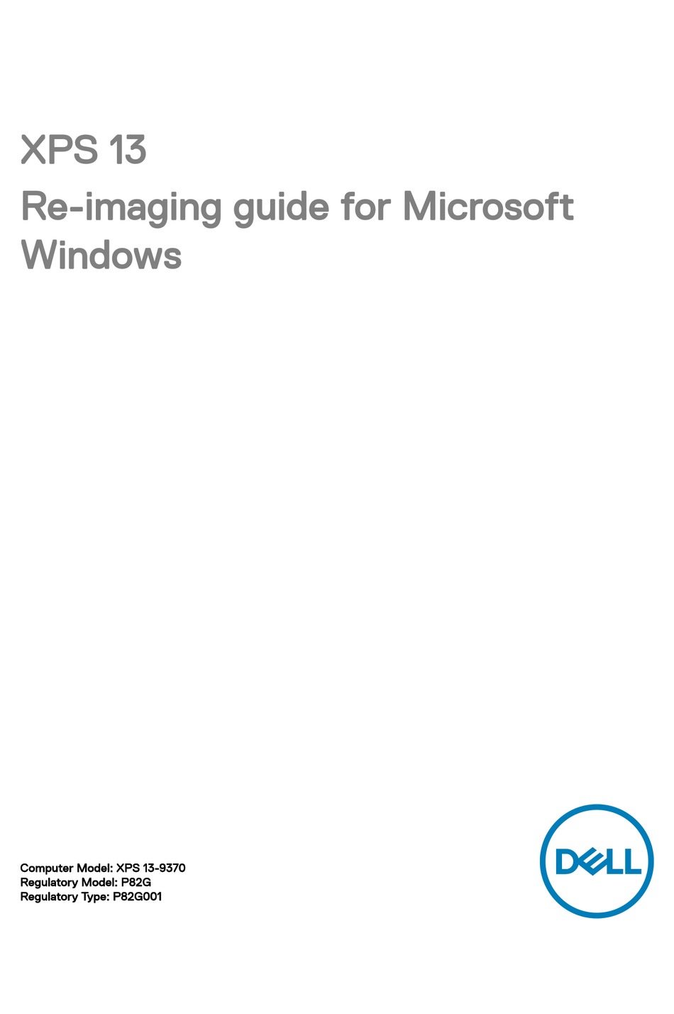 DELL XPS 13 MANUAL Pdf Download ManualsLib