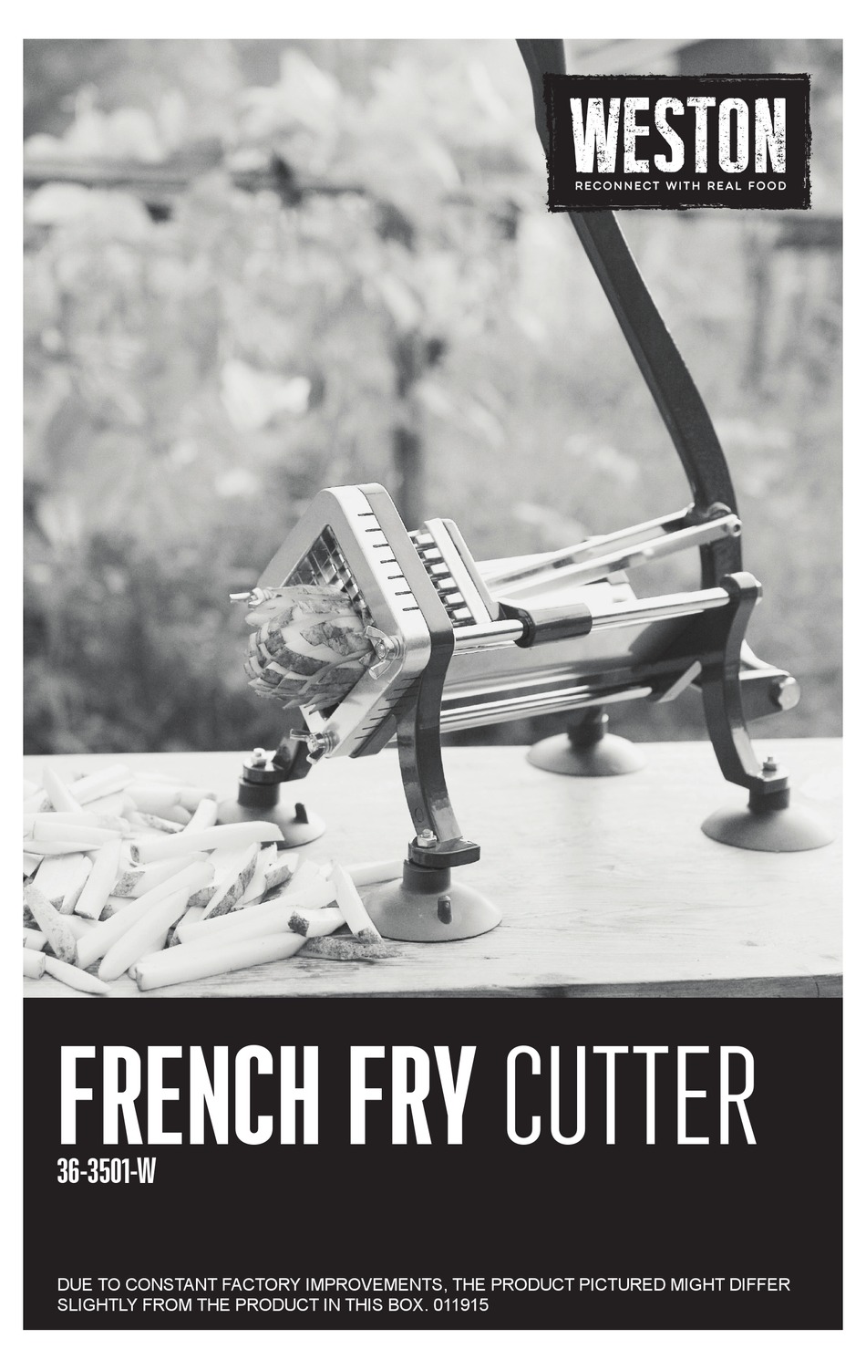 Weston French Fry Cutter - 36-3501-W