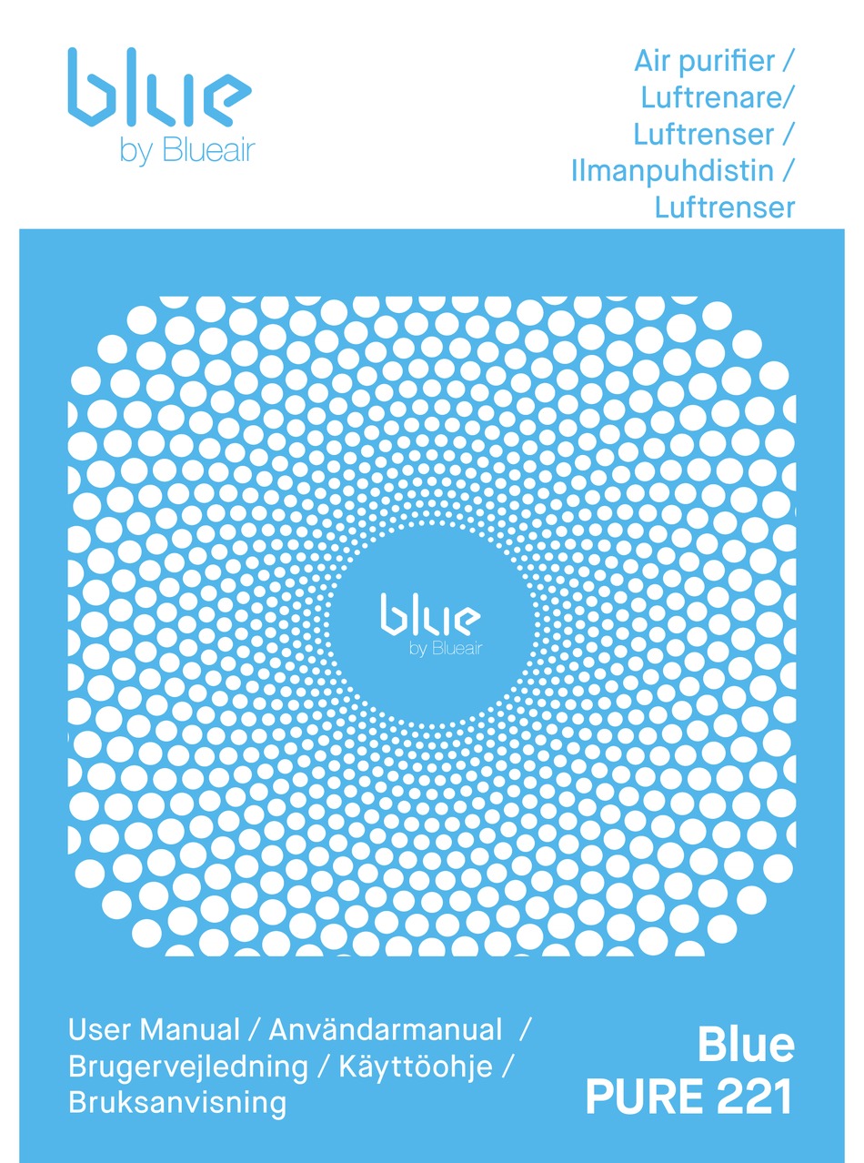 BLUE PURE 221 USER MANUAL Pdf Download | ManualsLib