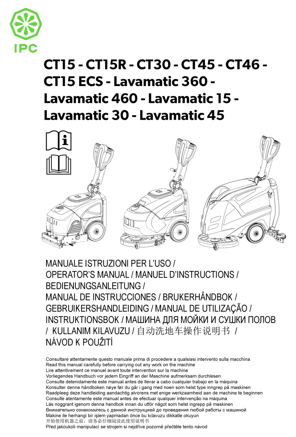 IPC CT15 OPERATOR'S MANUAL Pdf Download | ManualsLib
