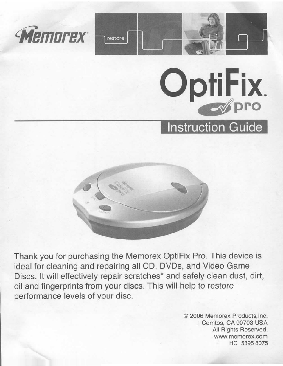 Memorex OptiFix Pro Motorized CDDVD Video Game Egypt