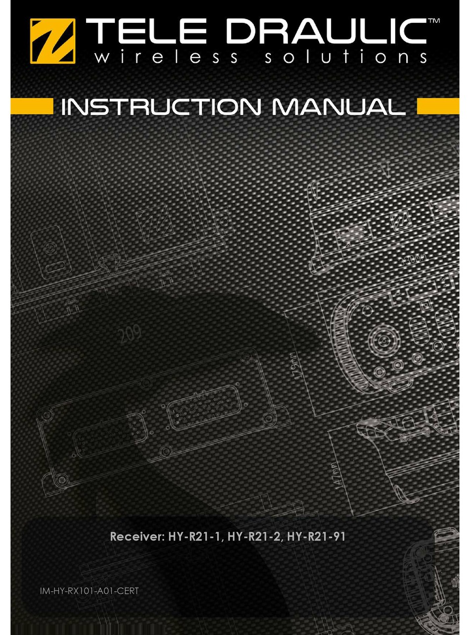 TELE DRAULIC HYR211 INSTALLATION INSTRUCTION Pdf Download ManualsLib