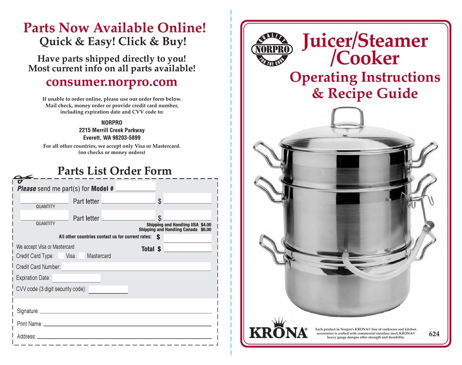 norpro steamer juicer