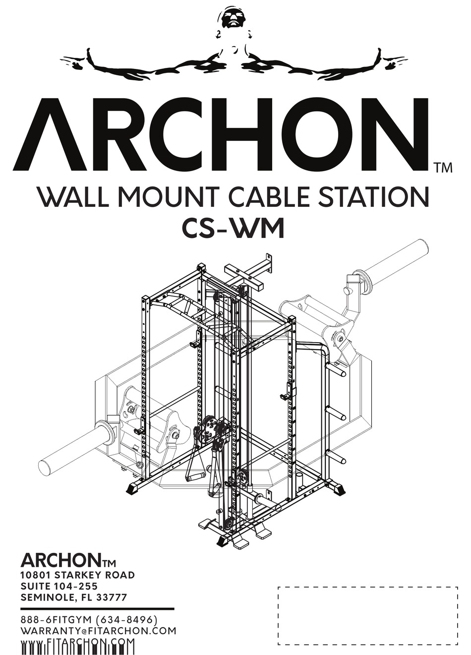 Archon wall mount cable crossover station hot sale