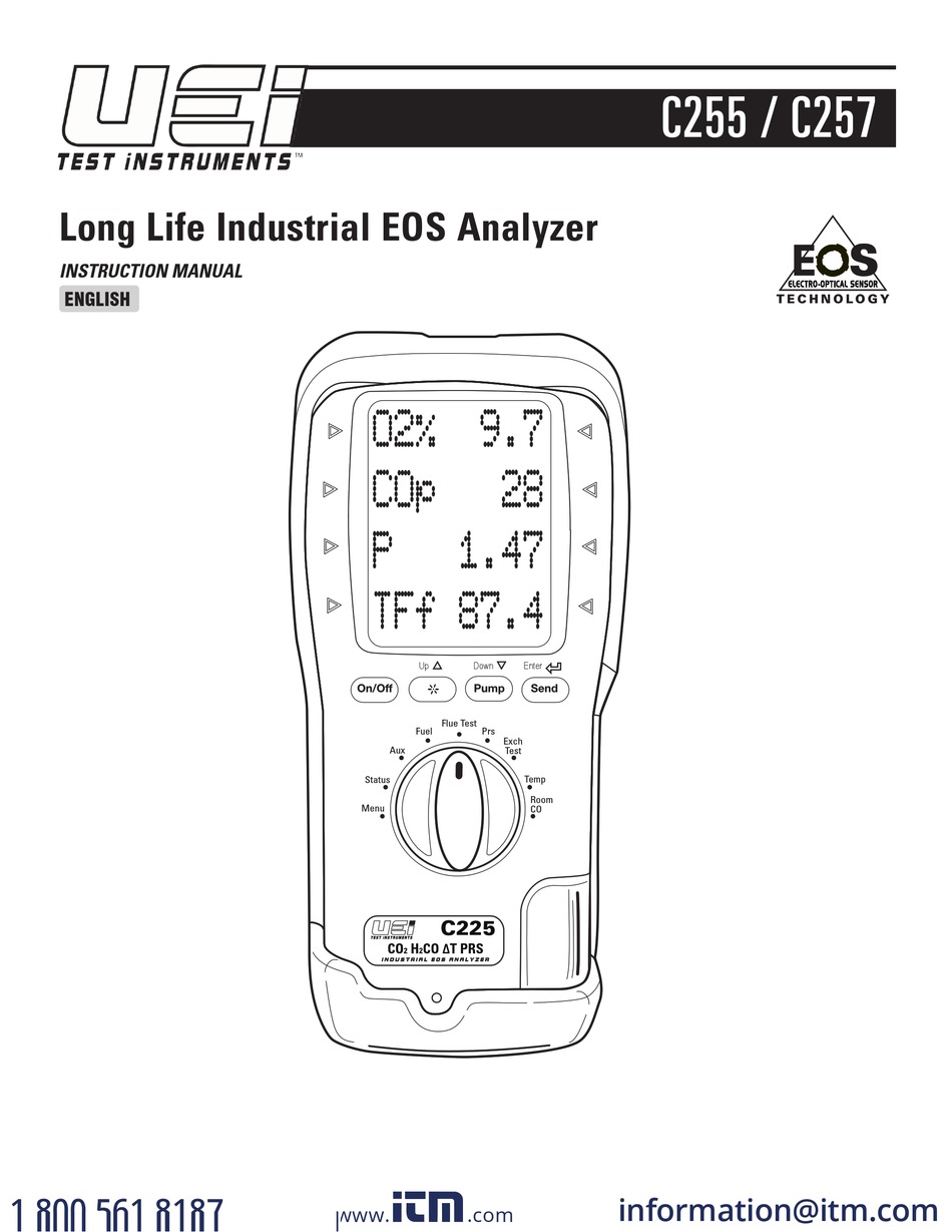 UEI C255 INSTRUCTION MANUAL Pdf Download ManuaLib